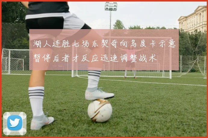 湖人连胜七场东契奇向乌度卡示意暂停后者才反应迅速调整战术